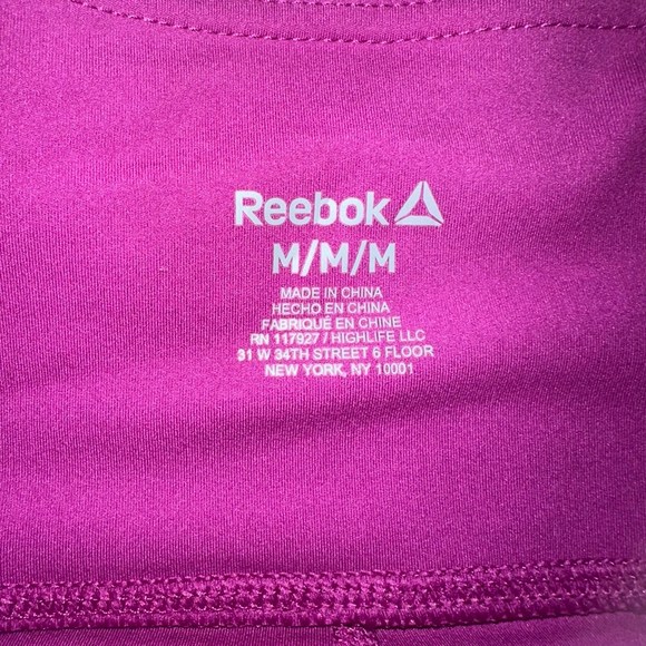 NWOT Women’s Size Medium Reebok Running/Bike Workout Shorts - Picture 2 of 8
